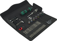 Jeu d'outils Kraftform Kompakt H 1 pour bois, 41 pièces