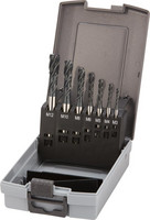 Jeu de tarauds machines pour trous borgnes, INOX, traités à la vapeur, FORTIS