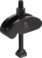 Crampon plaqueur, avec vis