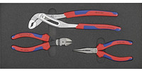 Module d'outillage Pinces, 3 pièces, module 1/3, Knipex