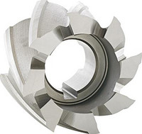 Fraise 2 tailles alésage lisse, type N, HSS Co8, non revêtu