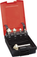 Jeu de fraises coniques 90°, pas variable, queue cylindrique, DUO+