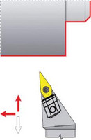 Porte-outils ISO 93° MVJNR/L
