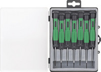 Jeu de tournevis pour l’électronique plats/cruciformes