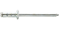 Rivet aveugle multiserrage PolyGrip®, acier/acier, tête goutte de suif