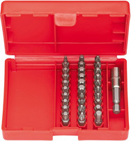 Jeu d’embouts, cruciformes PH/PZ, 6 pans, TORX®, 31 pièces