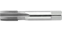 Taraud à main, filetage gaz, HSS, finisseur