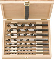 Jeu de mèches à bois à spirale unique LEWIS, 235 mm