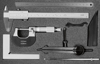 Jeu de 7 instruments de mesure, analogique