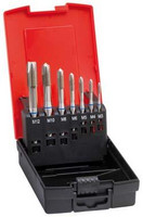 Jeu de tarauds machines pour trous débouchants, INOX, non revêtus