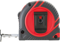 Mètre-ruban de poche avec aimant au niveau du crochet