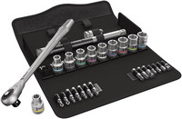Coffret de douilles 1/2", Zyklop Metal Push, n° 8100 SC 7