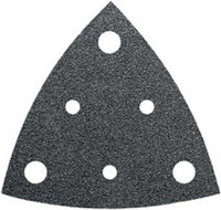 Jeu de feuilles abrasives auto-agrippantes, perforées, 80 mm