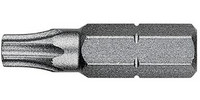 Embout 1/4" TORX® avec goupille de sûreté, tenace