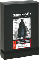 Jeu de forets perce-tôle, emballage durable