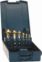 Jeu de fraises coniques Advanced 90°, HSS TiN