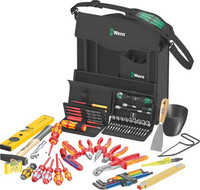 Jeu d'outils Kraftform Kompakt E 1 pour Elektro, 73 pièces