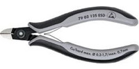 Pince coupante diagonale haute précision ESD pour l’électronique 79 02 125 ESD