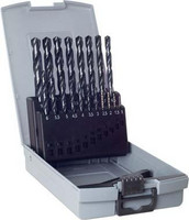 Jeu de forets hélicoïdaux, DIN 338, HSS laminé, Gühring