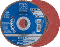Disque à lamelles POLIFAN A-COOL SG INOX + ALU, Ø 125 mm, droit