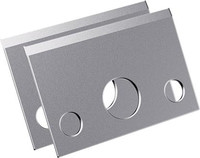 Jeu de lames pour cisaille pour tubes plastiques BiX®, 90 22 10 BK