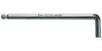 Clé mâle coudée, 6 pans, longue, tête sphérique, n° 950 PKL