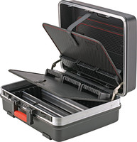 Coffret d’outils, 470 x 365 x 200 mm, ABS, barre à outils