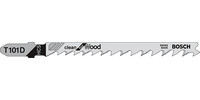 Lame de scie sauteuse, T 101 D, bois, 25 pièces