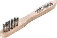 Brosse à bougies, acier inoxydable V2A, ondulé
