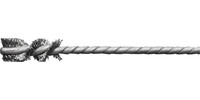 Micro-goupillon, acier inoxydable V2A