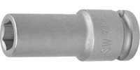 Douille à choc 3/8", modèle long