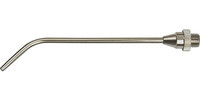 Buse de rallonge courbée, pour pistolet de soufflage en aluminium