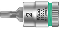 Embout de vissage 1/4", Zyklop, pour vis 6 pans, n° 8740 A HF