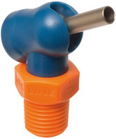 Buse haute pression - pour réfrigérant lubrifiant 1/4", type XW, bleu-orange