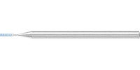 Meule sur tige en corindon supérieur/grain céramique, forme cylindrique, tige de 3 mm